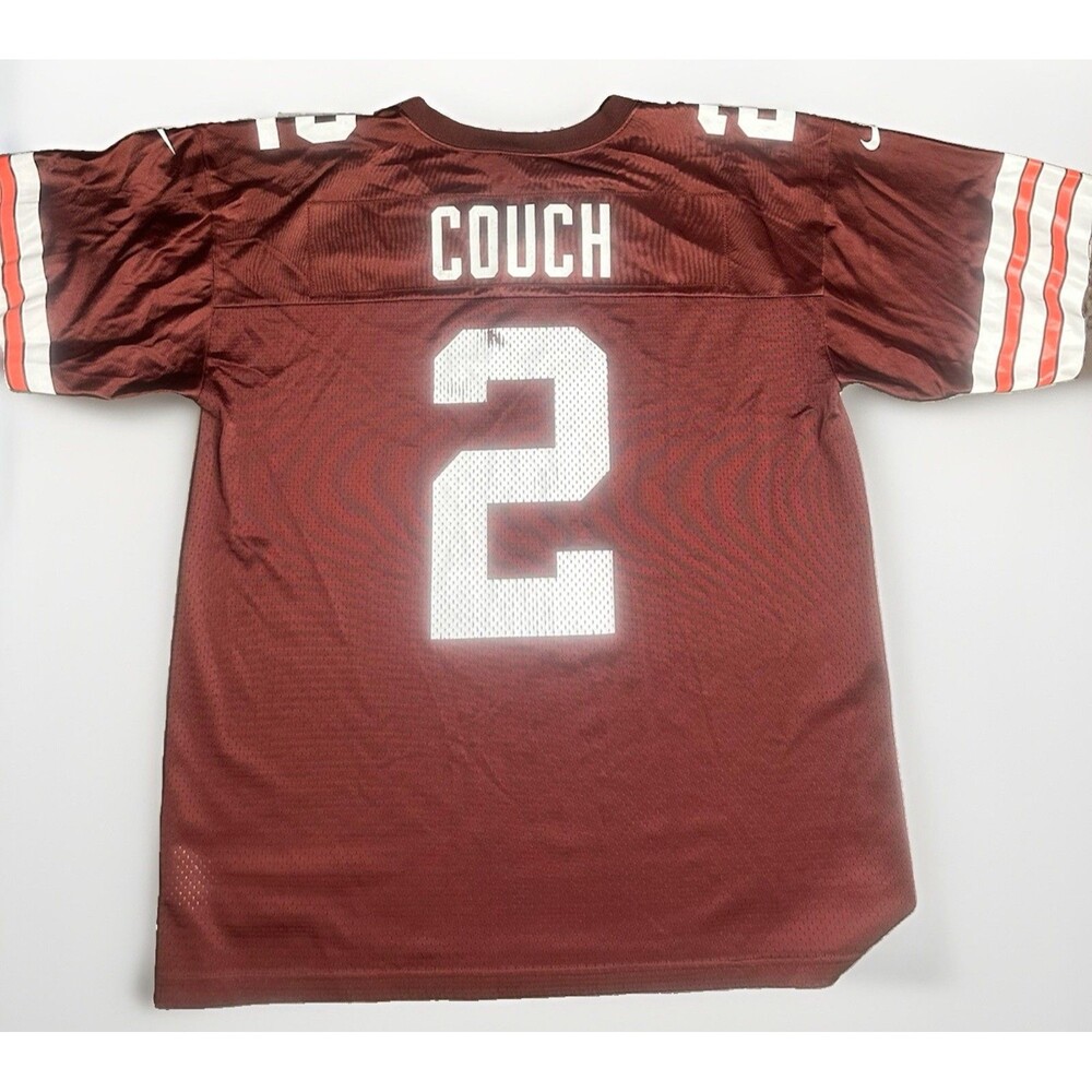 Cleveland Browns Nike Jersey Mens Extra Large XL Brown Tim Couch #2 - Picture 2 of 6